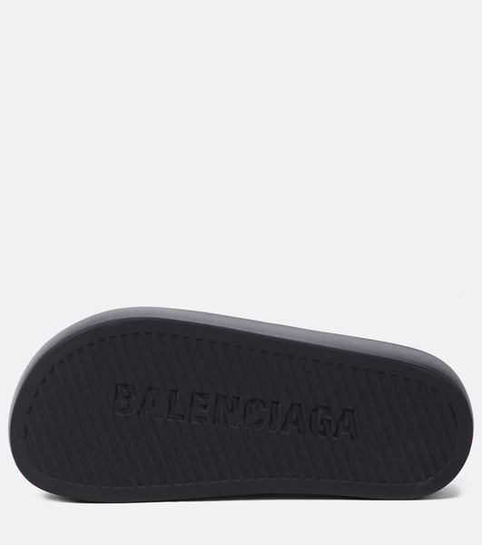 Logo rubber platform slides