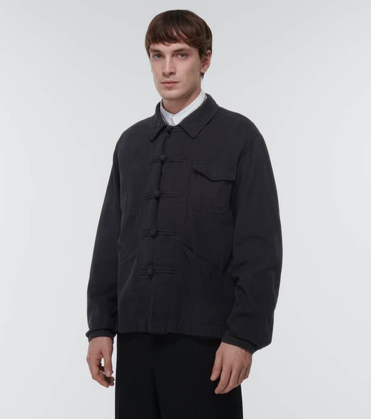 Cotton blouson jacket