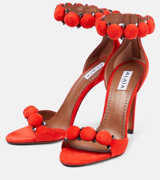 La Bombe 100 suede sandals