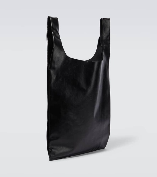 Leather tote