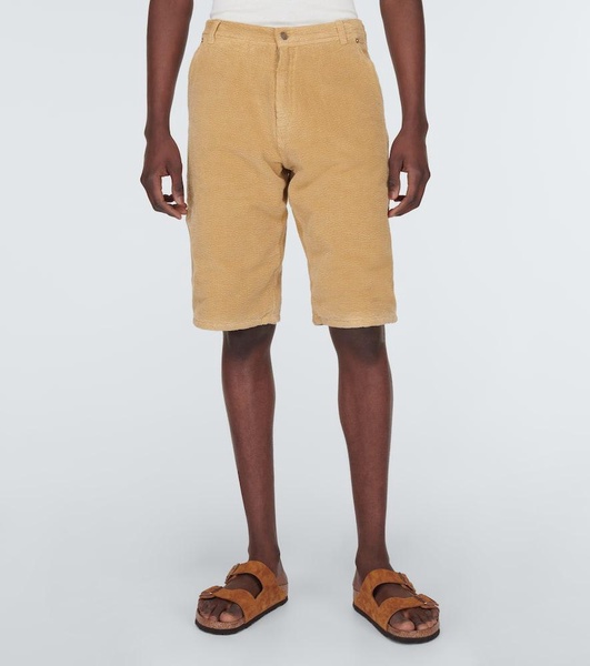 Cotton corduroy shorts