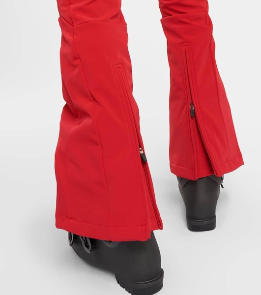 Aurora high-rise flared ski pants