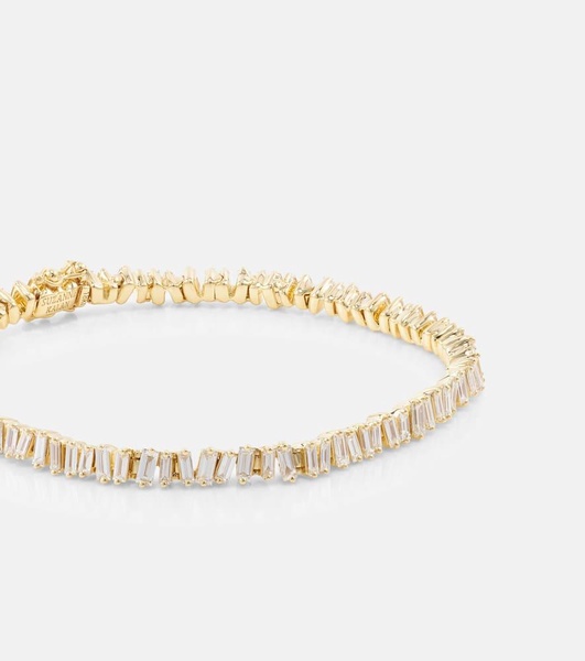 18kt gold bracelet with diamonds