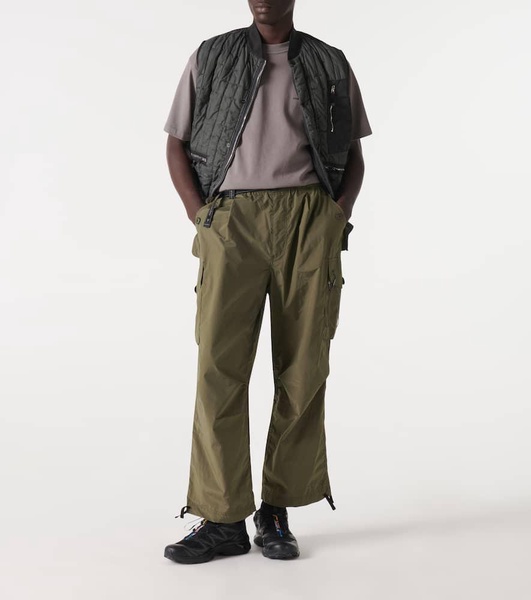 Oversized ripstop cargo pants