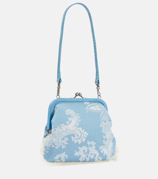 Vivienne's Small jacquard tote bag