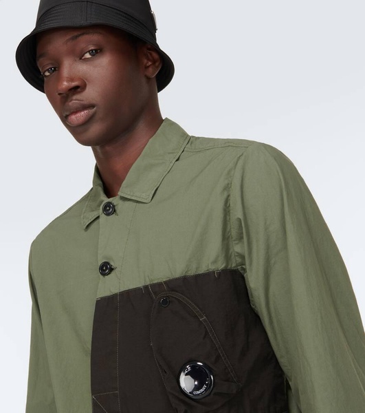 Popeline cotton overshirt