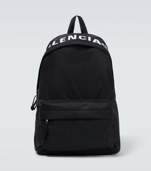 Wheel logo backpack