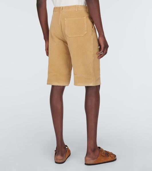 Cotton corduroy shorts