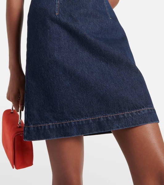 Douglas denim polo dress