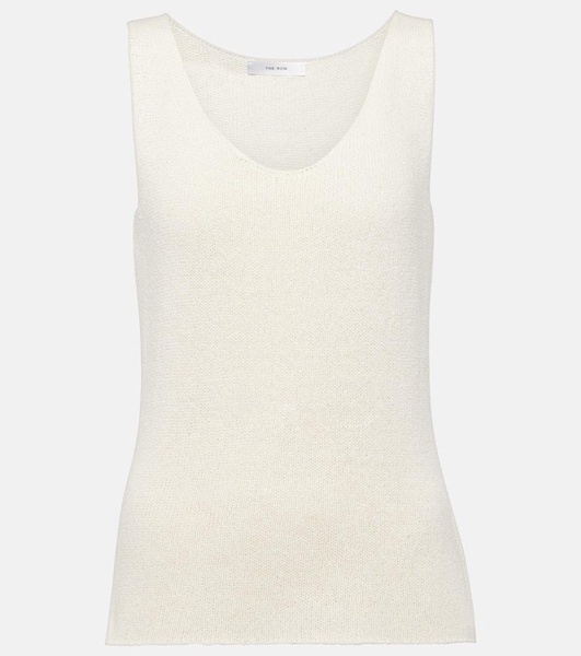 Favana silk tank top