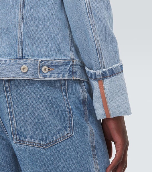 Fisherman Turn-Up denim jacket