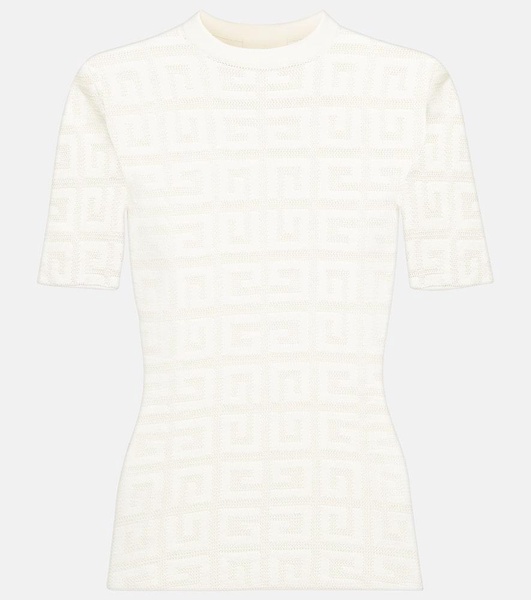 4G jacquard T-shirt