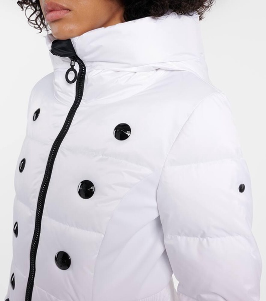 Bouton down ski jacket