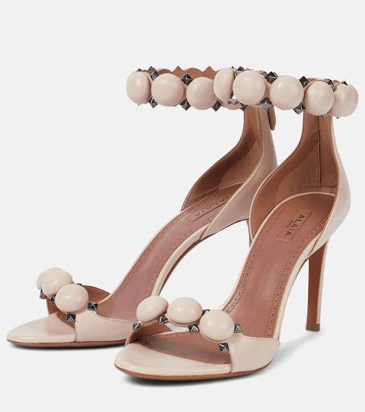 La Bombe 90 leather sandals