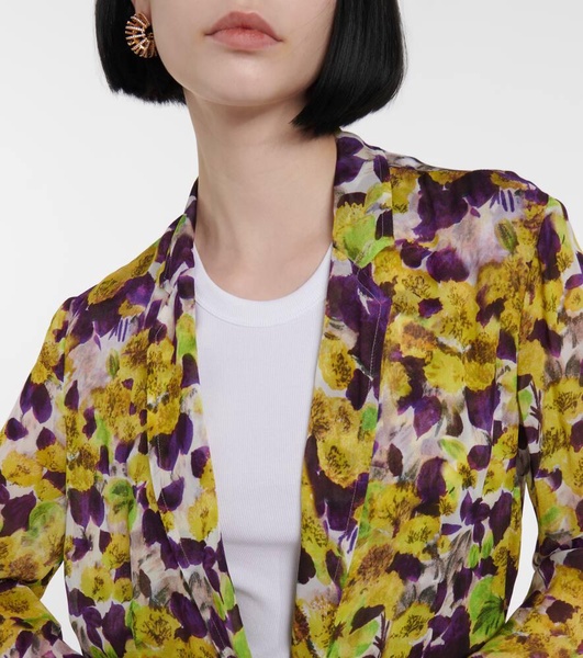 Floral coat