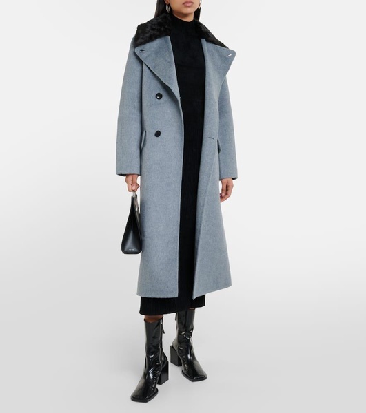 White Label Emma wool-blend coat