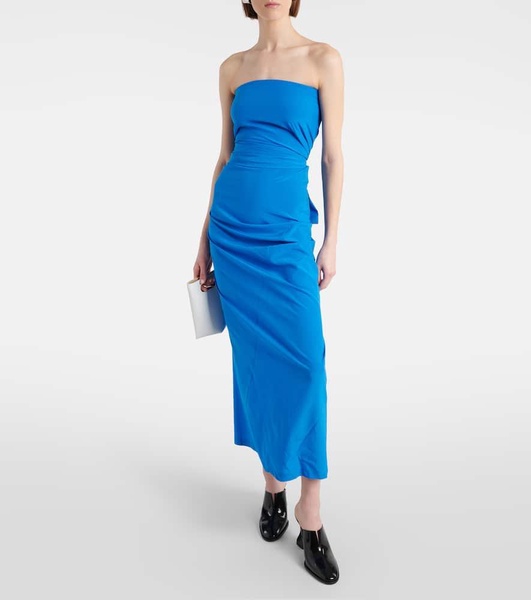 Odette strapless maxi dress