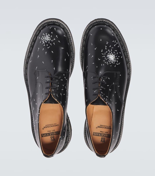 x George Cox leather Derby shoes