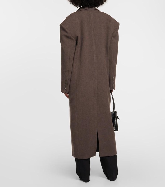 Dundee oversized wool-blend coat