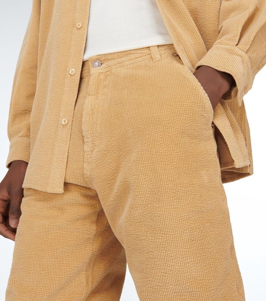 Cotton corduroy shorts