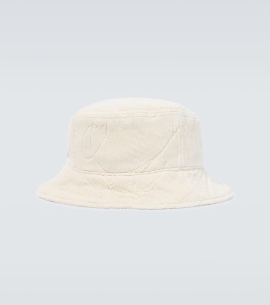 Scritto cotton bucket hat