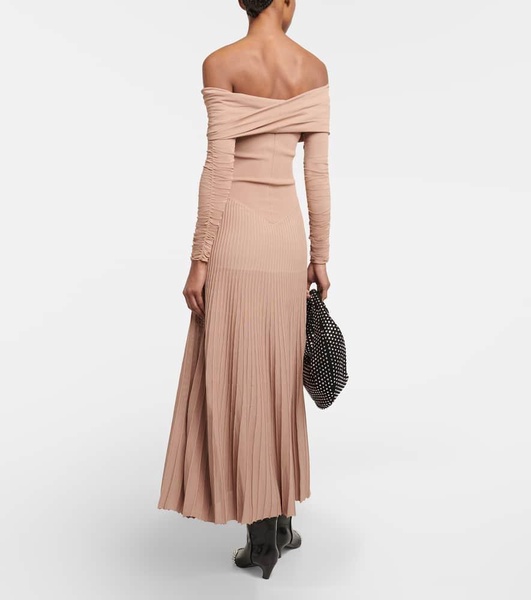 Rebecca off-shoulder maxi dress