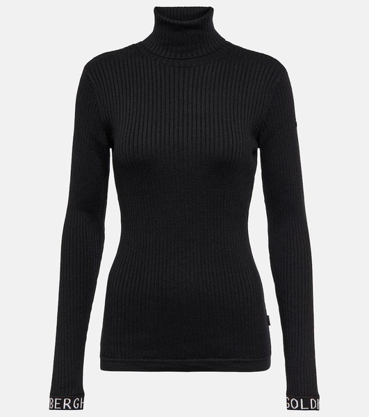 Mira ribbed-knit turtleneck sweater