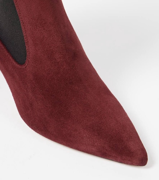 Anja 70 suede ankle boots