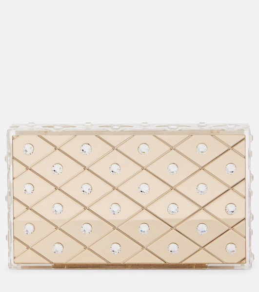 Deco embellished clutch