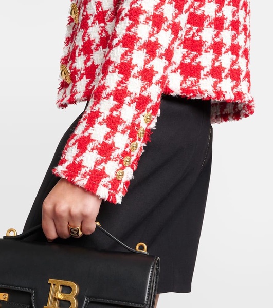 Houndstooth tweed jacket