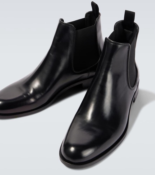 Leather Chelsea boots