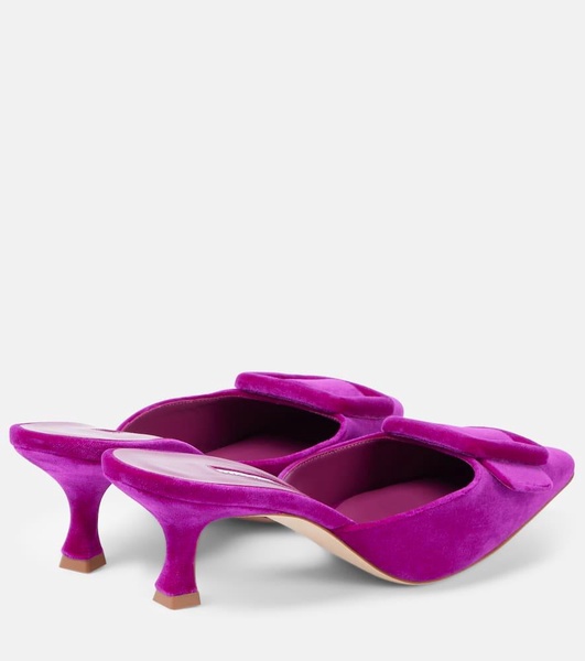 Maysale 50 velvet mules