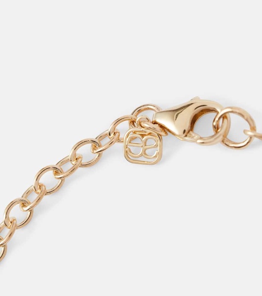 14kt gold bracelet with diamonds