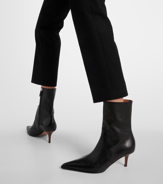 Ashley 65 leather ankle boots