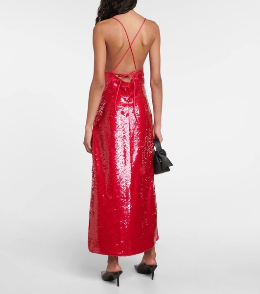 Sequined midi dress