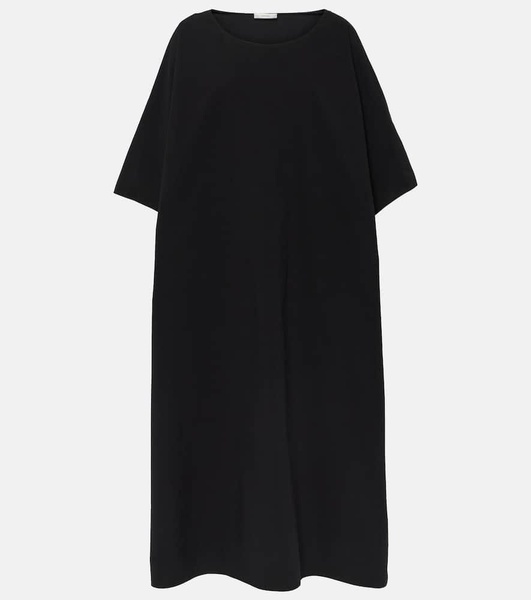 Isora cotton poplin midi dress