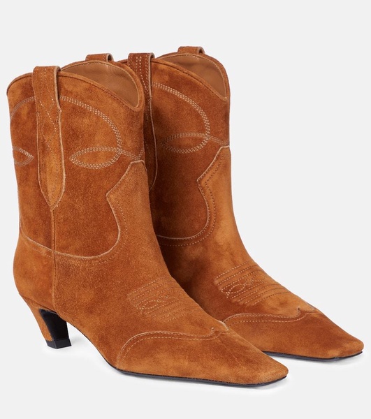 Dallas suede cowboy boots