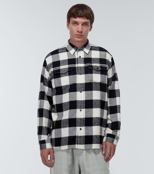 Checked cotton shirt