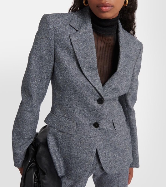 Fenice wool-blend blazer