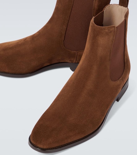 Delsa suede Chelsea boots