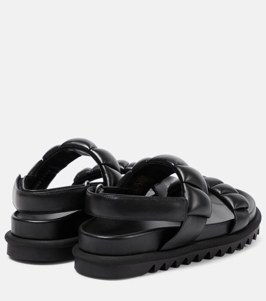 Leather sandals