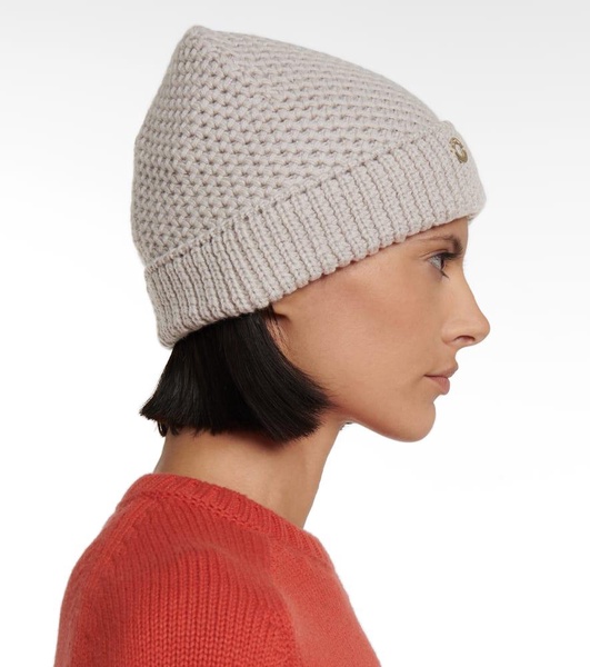 Rougemont reversible cashmere beanie