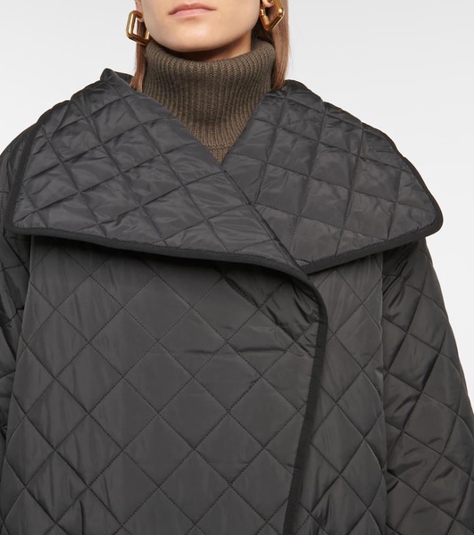 Signature quilted coat