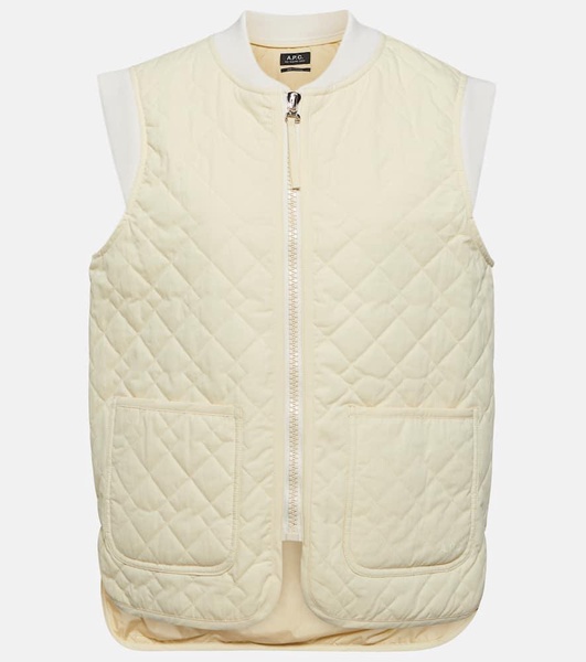 Emilie quilted vest