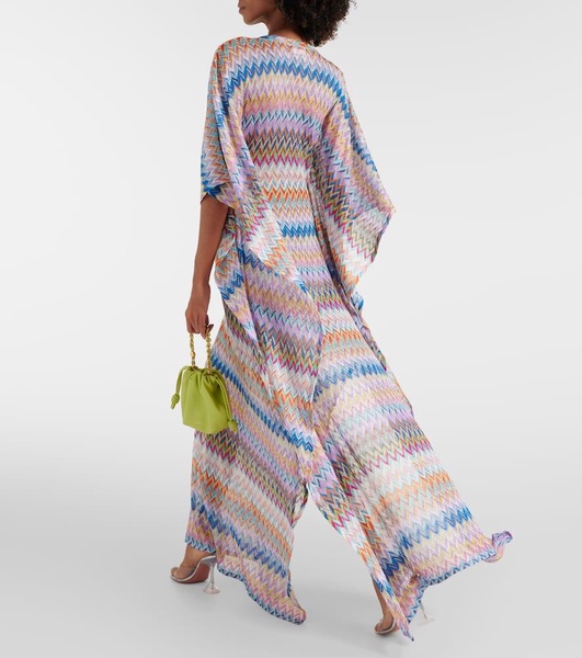 Zigzag beach cover-up