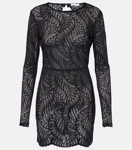 Genevieve lace minidress