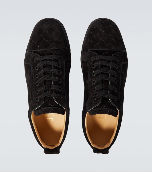 Louis Junior Orlato Woven Suede Sneakers