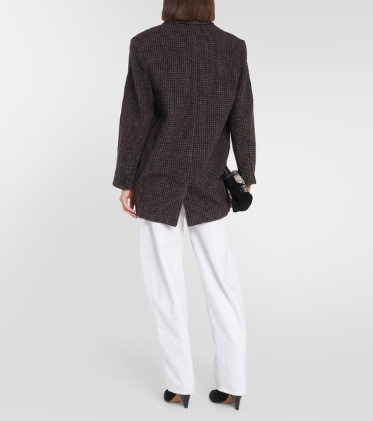 Cikaito single-breasted wool blazer