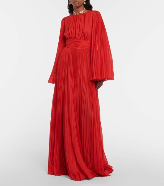 Pleated gown