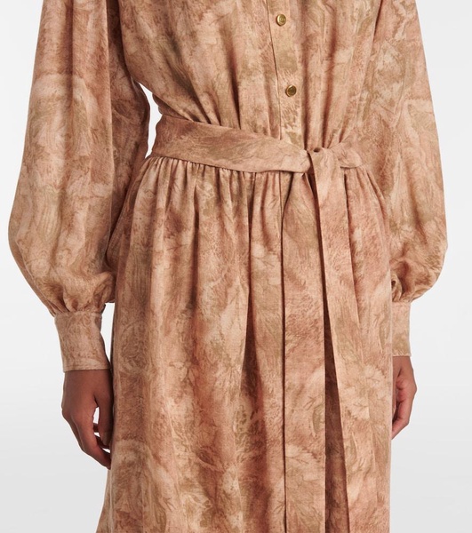 Leia wool shirt dress